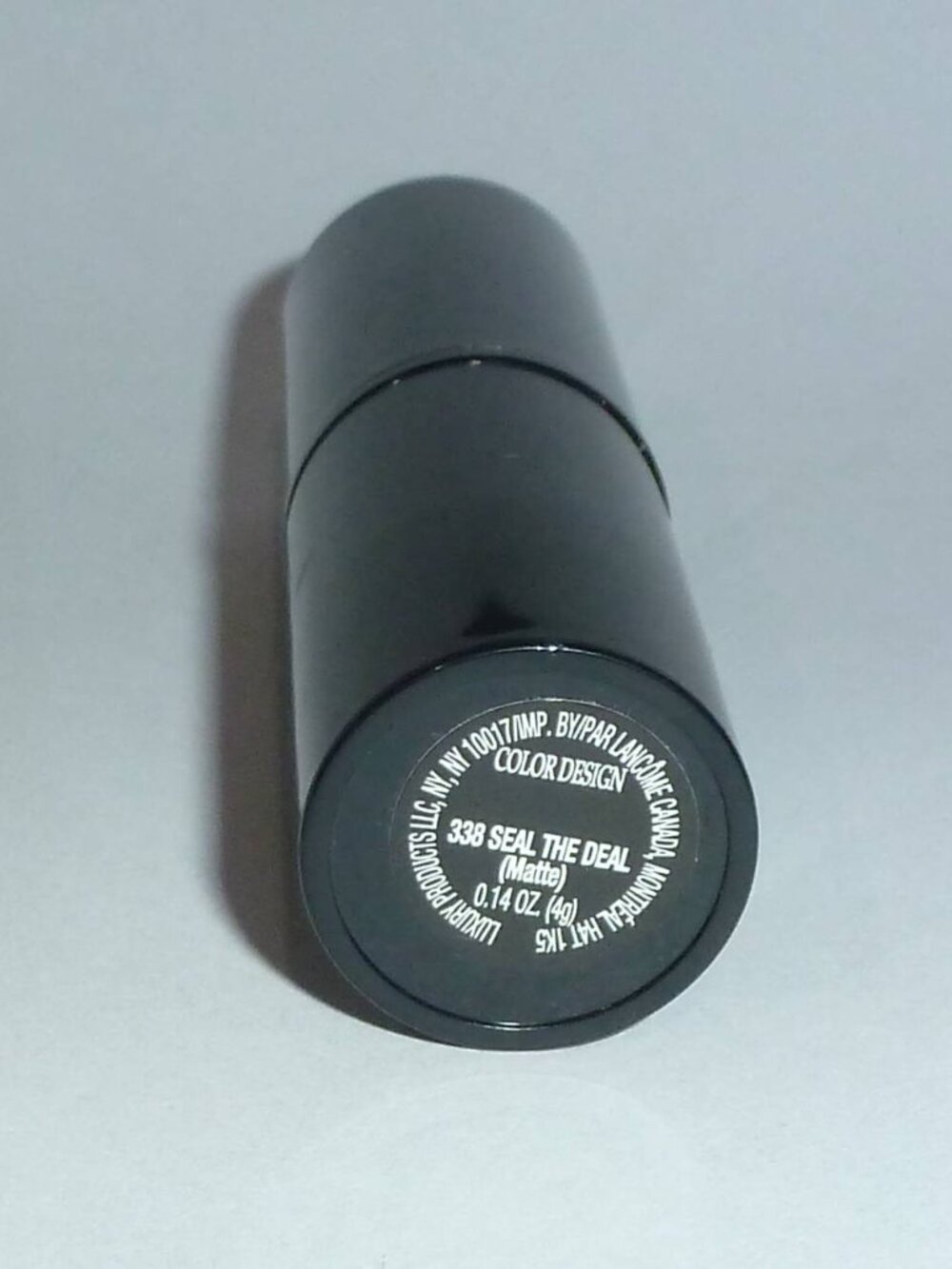 Lancome Color Design Lipstick - #338 Seal the Deal (Matte) - Full Size - Picture 2 of 2
